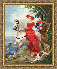 Вышивка ЧМ-053 Встреча с кавалером