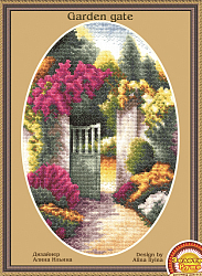 Вышивка ВЭ-001 Садовая калитка