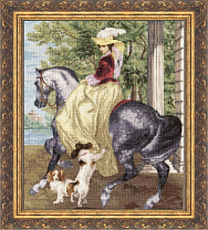 Вышивка ЧМ-005 Утренняя прогулка