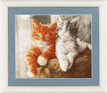 Вышивка НЛ-047 Пушистые котята