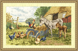 Вышивка З-026 Сельское утро