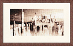 Вышивка Ф-024 Замок на воде