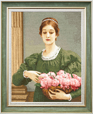 Вышивка МК-105 Пионы. 1887